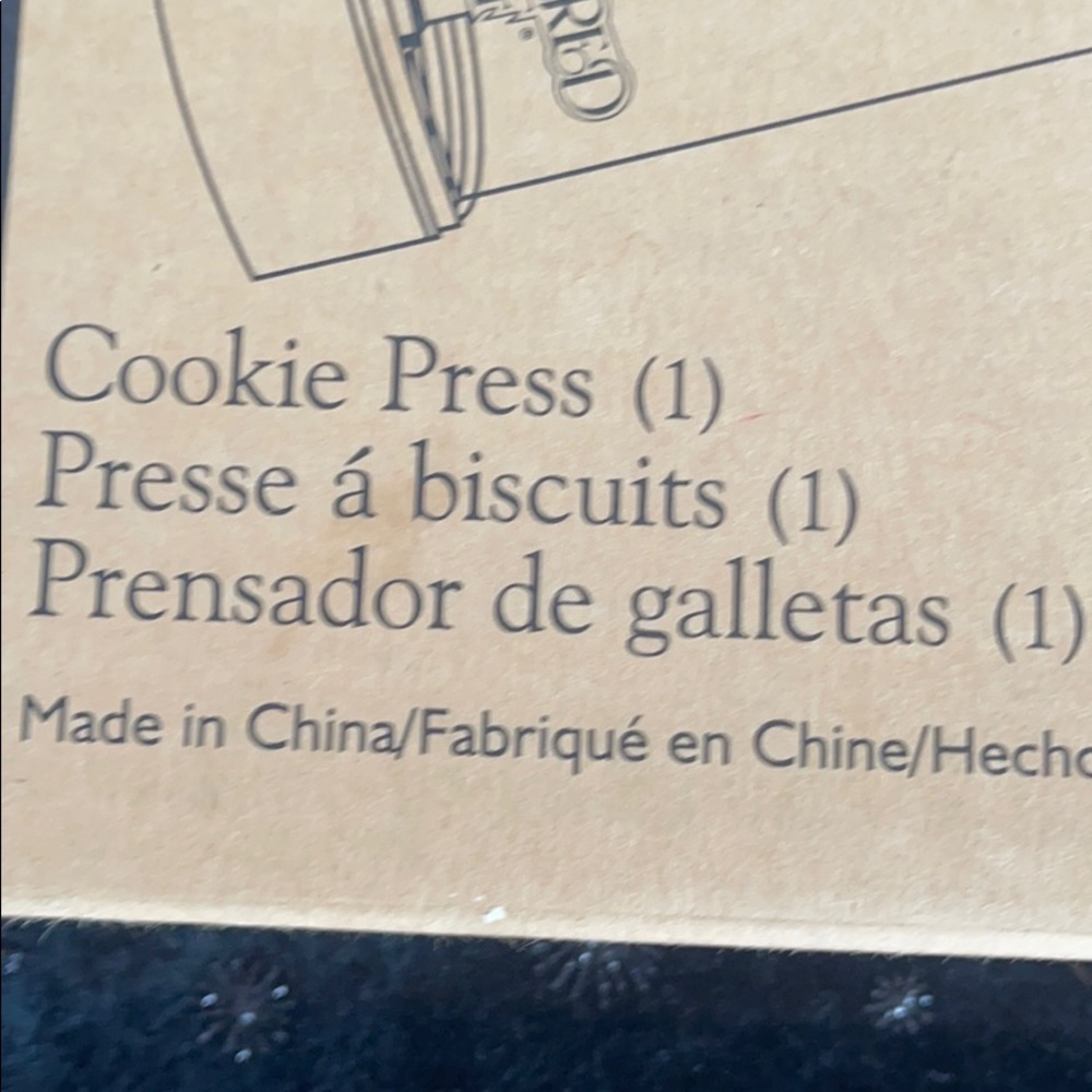 Pampered chef Cookie Press #1525 in box - Picture 2 of 9